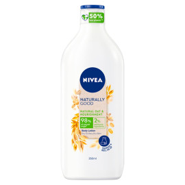 NIVEA Naturally Good Odżywczy balsam do ciała z 100% naturalnym owsem 350 ml