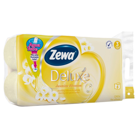 Zewa Deluxe Jasmin Blossom Papier toaletowy 8 rolek