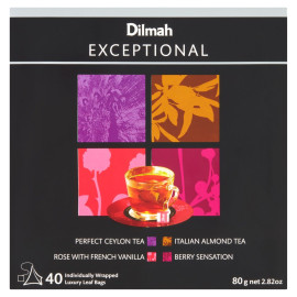 Dilmah Exceptional Zestaw herbat 80 g (40 x 2 g)