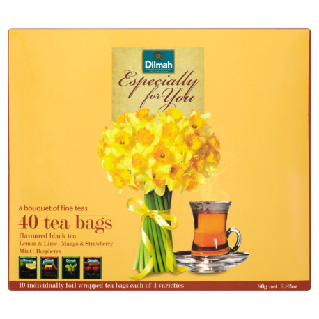 Dilmah Especially for You Zestaw herbat 80 g (40 torebek)