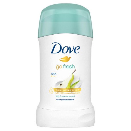 Dove Go Fresh Pear & Aloe Vera Antyperspirant w sztyfcie 40 ml