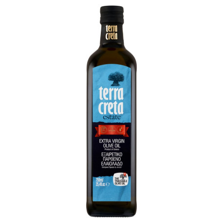Terra Creta Oliwa z oliwek najwyższej jakości z pierwszego tłoczenia 750 ml