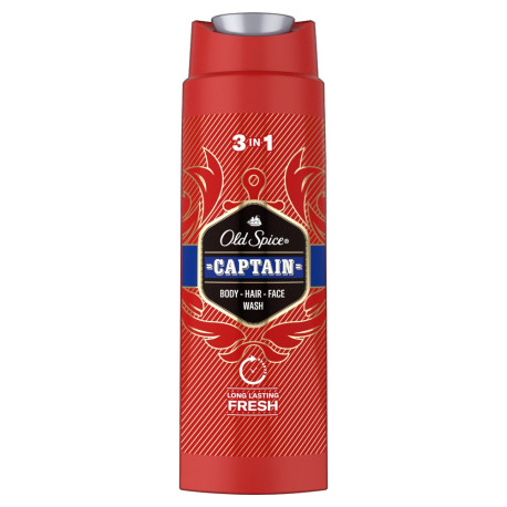 Old Spice Captain Żel pod prysznic i szampon dla mężczyzn 250 ml