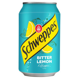Schweppes Bitter Lemon Napój gazowany 330 ml