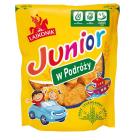 Lajkonik Junior W Podróży Drobne pieczywo słodko-słone 100 g