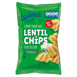  Lentil Chips Chrupki z soczewicy o smaku serka fromage 70 g