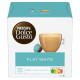 Nescafé Dolce Gusto Flat White Pełne mleko w proszku z kawą i cukrem 187,2 g (16 x 11,7 g)