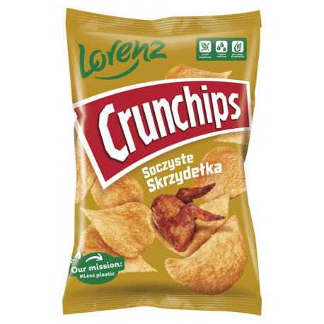 Crunchips Chipsy ziemniaczane soczyste skrzydełka 140 g