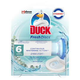 Duck Fresh Discs Żelowy krążek do toalety o zapachu eukaliptusa 36 ml