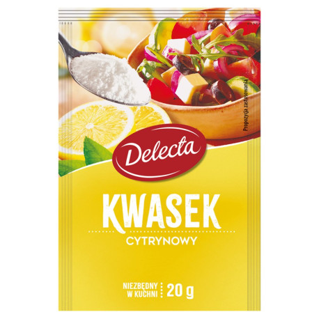 Delecta Kwasek cytrynowy 20 g