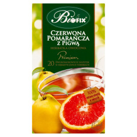 Bifix Premium Herbatka owocowa czerwona pomarańcza z pigwą 40 g (20 x 2 g)