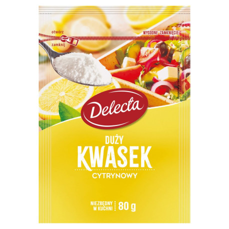 Delecta Kwasek cytrynowy 80 g