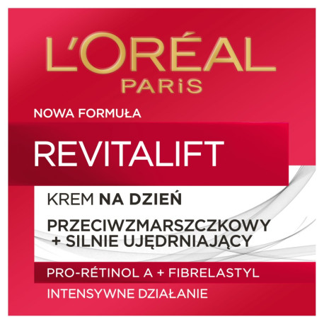 L'Oreal Paris Revitalift Krem przeciwzmarszczkowy + silnie ujędrniający na dzień 50 ml