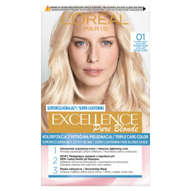 L\'Oréal Paris Excellence Pure Blonde Farba do włosów 01 ultra-jasny naturalny blond 