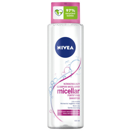 Nivea Wzmacniający szampon micelarny 400ml