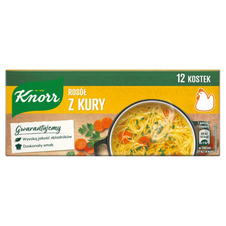 Knorr Rosół z kury 120 g (12 x 10 g)
