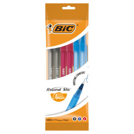 BiC Round Stic Classic Długopis miks kolorów 6 sztuk