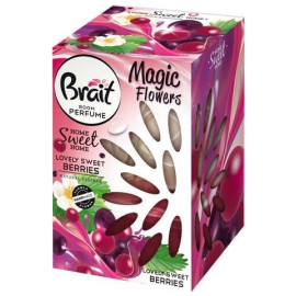 Brait Magic Flowers  odświeżacz o zapachu słodkich owoców.