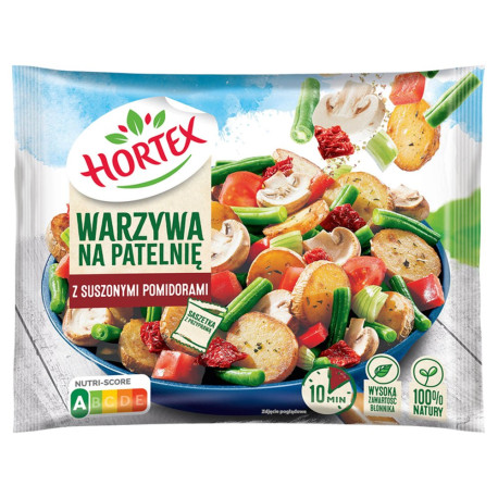 Hortex Warzywa na patelnię z suszonymi pomidorami 400 g 