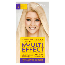 Joanna Multi Effect color Szamponetka koloryzująca piaskowy blond 01 35 g
