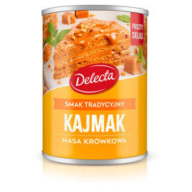 Delecta Kajmak masa krówkowa smak tradycyjny 400 g