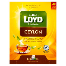 Loyd Ceylon Herbata czarna aromatyzowana 200 g (100 x 2 g)