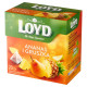 Loyd Herbatka owocowa aromatyzowana o smaku ananasa i gruszki 40 g (20 x 2 g)