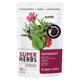 Purella Superfoods Superherbs Suplement diety odporność 35 g (20 x 1,75 g)