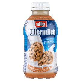 Müller Müllermilch Napój mleczny o smaku czekolada-karmel-ciasteczka 400 g