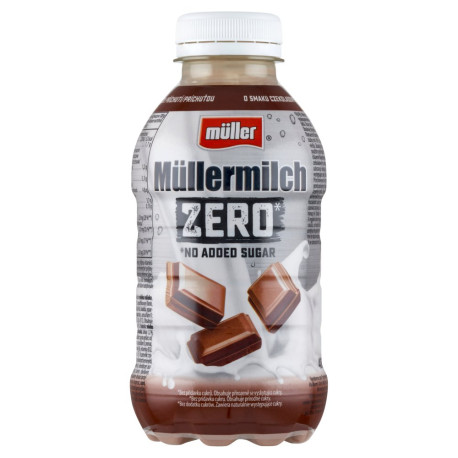 Müller Müllermilch Zero Napój mleczny o smaku czekoladowym 400 g