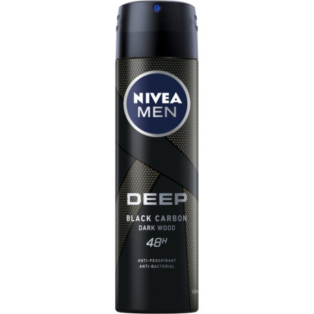 Nivea MEN Deep Antyperspirant Black Carbon 150 ml