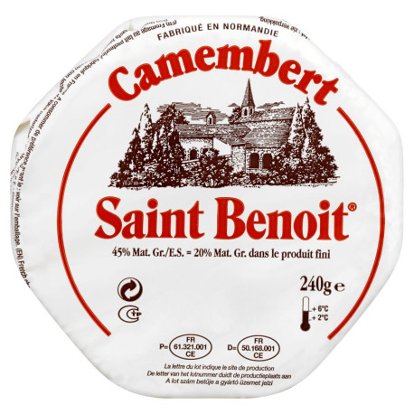 Saint Benoit Ser camembert 240 g