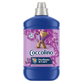 Coccolino Purple Orchid & Blueberries Płyn do płukania tkanin koncentrat 1600 ml (64 prania)