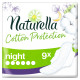 Naturella Cotton Protection Ultra Night Podpaski ze skrzydełkami x9