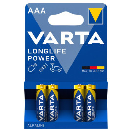 Varta Longlife Power AAA LR03 1,5 V Bateria alkaliczna 4 sztuki