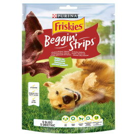 Friskies Beggin\' Strips Karma dla psów o smaku bekonu 120 g