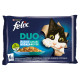 Felix Duo Karma dla kotów rybne smaki w galaretce 340 g (4 x 85 g)