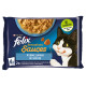 Felix Sensations Sauces Karma dla kotów rybne smaki w sosie 340 g (4 x 85 g)