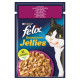 Felix Sensations Jellies Karma dla kotów z kaczką w galaretce ze szpinakiem 85 g