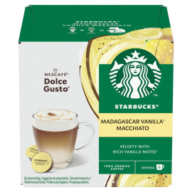 Starbucks Madagaskar Vanilla Macchiato Palona kawa mielona 132 g (6 x 16,5 g + 6 x 5,5 g)