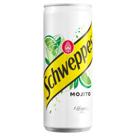 Schweppes Mojito Bezalkoholowy napój gazowany 330 ml
