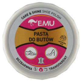 Emu Pasta do butów transparentna 50 ml