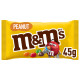 M&M\'s Peanut Orzeszki ziemne oblane czekoladą w kolorowych skorupkach 45 g