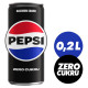 Pepsi-Cola Zero cukru Napój gazowany o smaku cola 200 ml