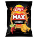 Lay's Max Strong Chipsy ziemniaczane karbowane o smaku ostrego chilli i limonki 250 g