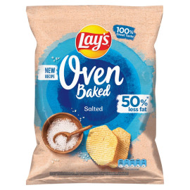 Lay's Oven Baked Pieczone formowane chipsy ziemniaczane solone 180 g
