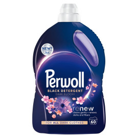 Perwoll Renew Dark Bloom Płynny środek do prania 3 l (60 prań)