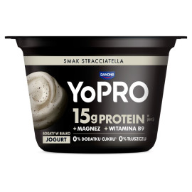 Danone YoPro Jogurt smak stracciatella 160 g