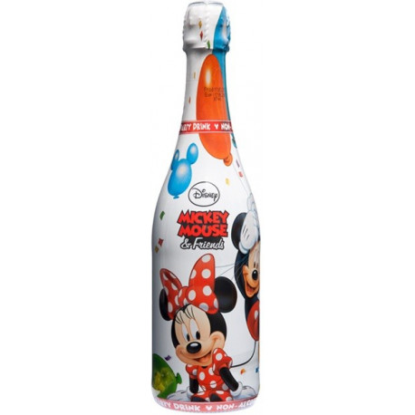 Disney Mickey Mouse szampan dla dzieci o smaku białych winogron, 750 ml